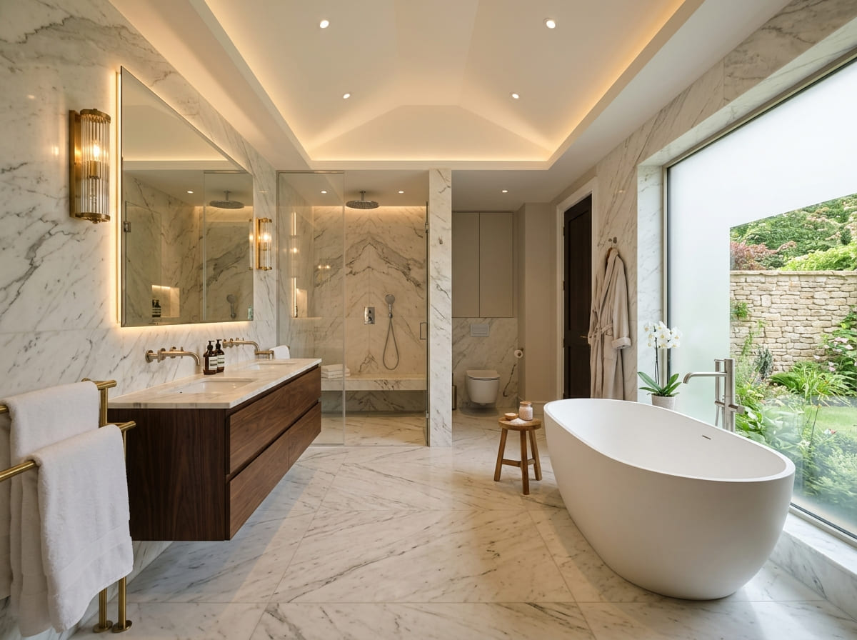 Custom Bathroom Renovation in Dayton